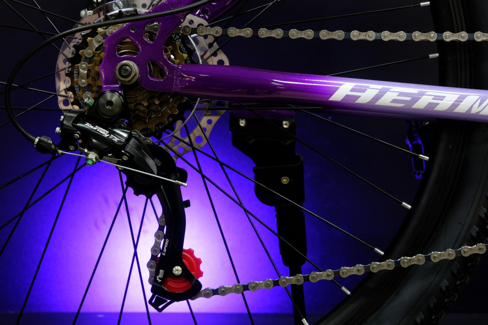 Heam FOX 26 Girl Серо/Фиолетовый рама 15 (на рост 141-160)