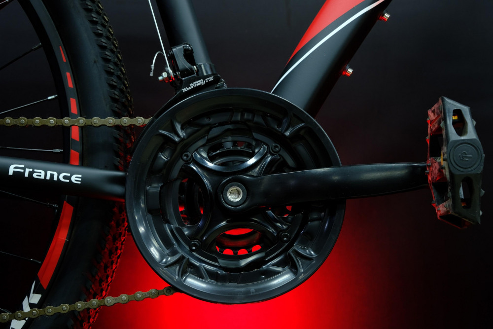 Lorak Dynamic 26 Матовый Чёрный/Красный