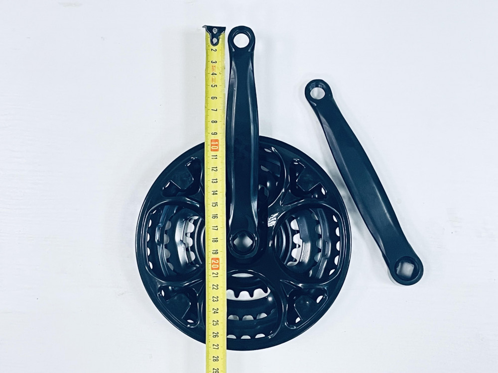 Шатун комплект спорт. Сталь 24/34/42 170mm, код 40421