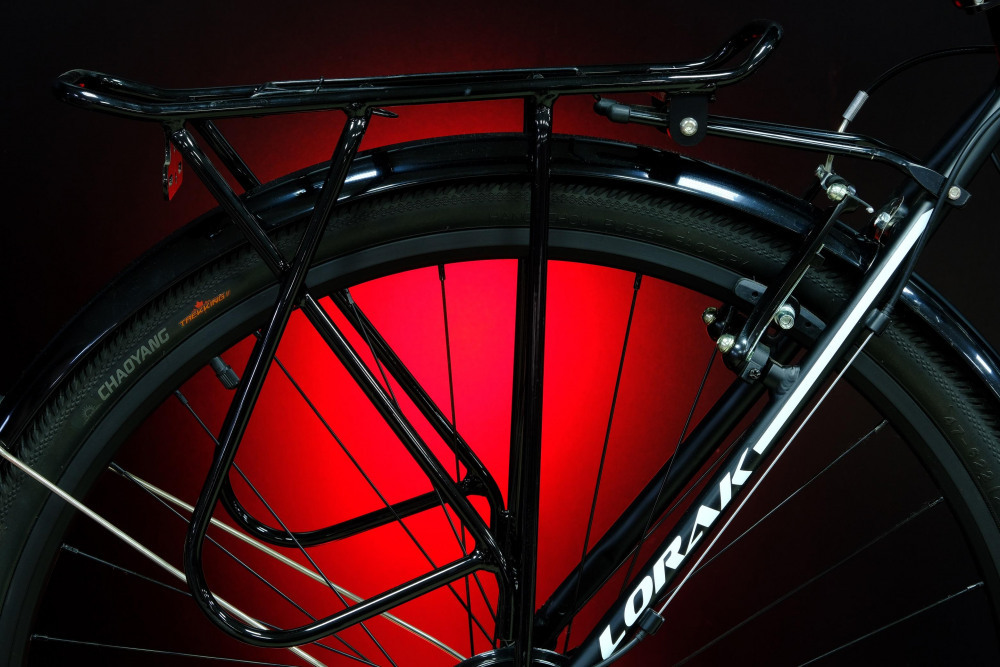 Lorak Civic 150 Матовый Чёрный рама 21 (на рост 183-190)