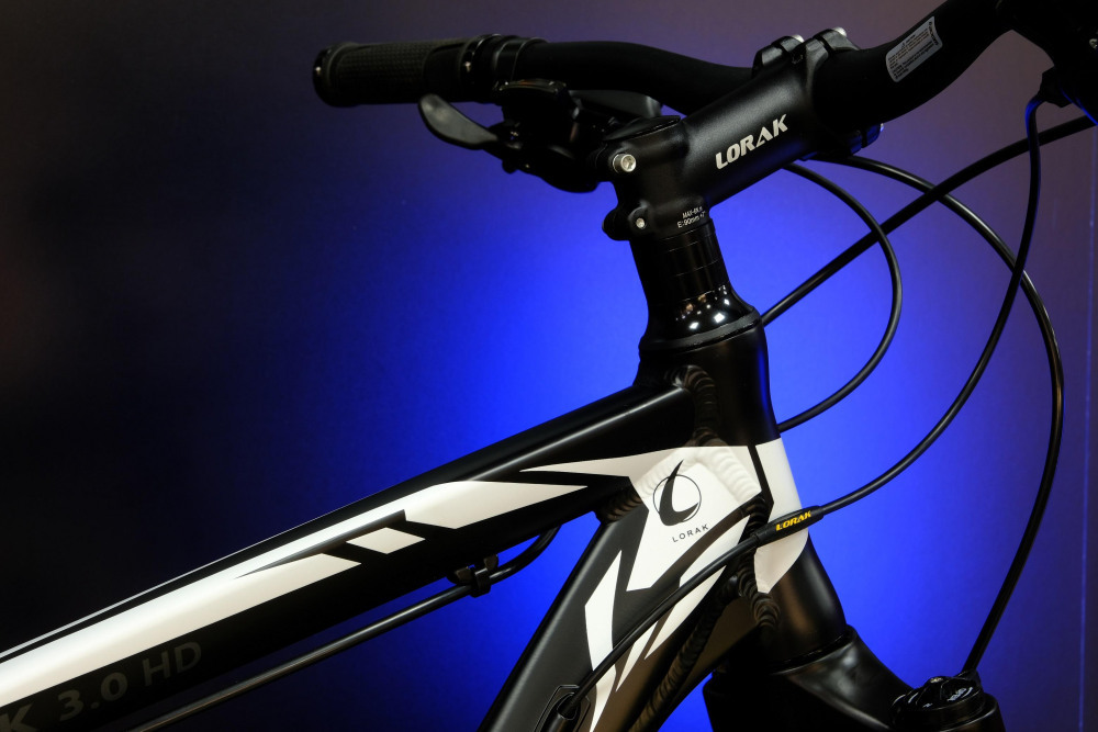 Lorak 3.0 HD Чёрный Матовый рама 19 (на рост 171-182) (27.5)