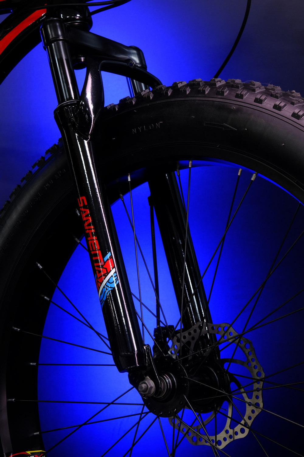 SANHEMA FAT 26 Чёрный/Красный