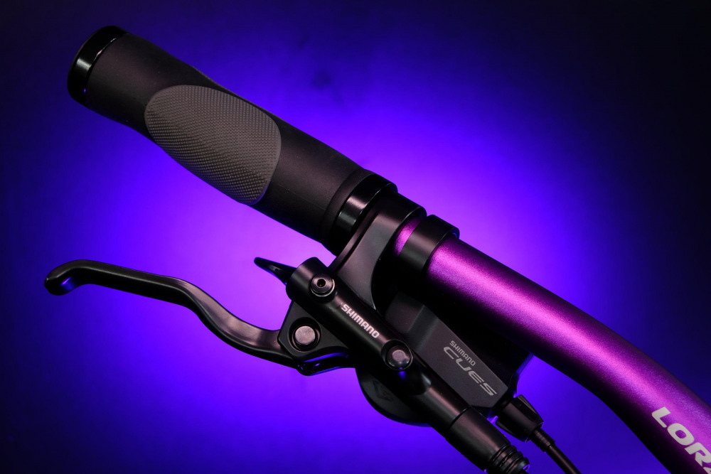 LORAK GLORY 400 9 sp Матовый Серебристый/Фиолетовый 19р (на рост 171-182)